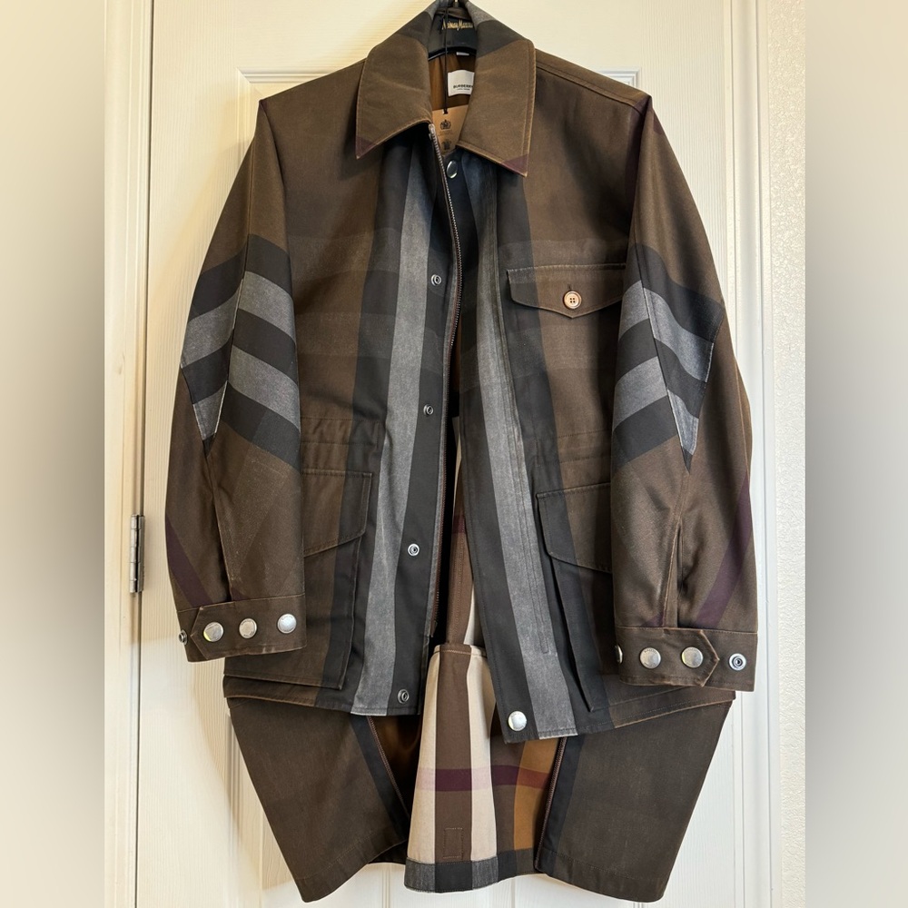 Burberry Field Check Jacket - Mens EU 44